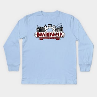 Boardwalk Resort Kids Long Sleeve T-Shirt